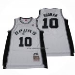 Camiseta San Antonio Spurs Dennis Rodman NO 10 Mitchell & Ness 1983-84 Blanco